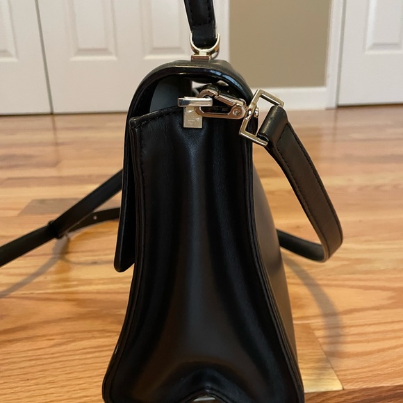 Kate Spade Black Convertible Crossbody/Satchel - Picture 3 of 12